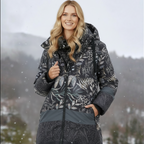 Moss Garden Wende-Steppmantel für Damen | Reversible Quilted Coat | Oversized Fit