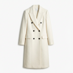 Damen Wollmantel – Eleganter Langer Wintermantel Für Herbst & Winter