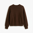 Wool Blend Crewneck Jumper | Soft Knit | Relaxed Fit