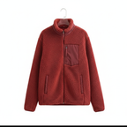 Teddy-Fleece Winterjacke für Damen | Kuschelig Weich & Winddicht