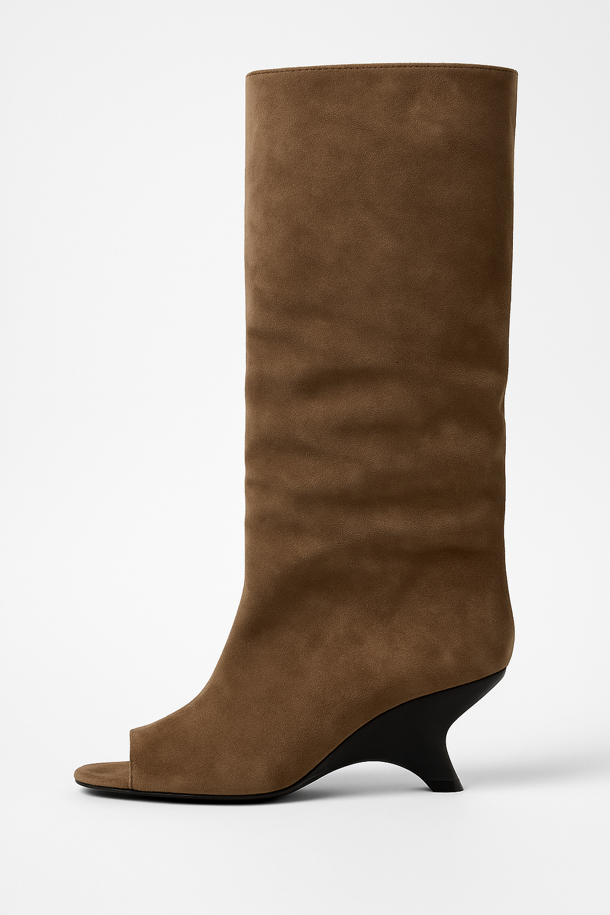 Clara Mode Elegante Faux Suede Kniehoh Stiefel Damen – Apparel & Accessories > Shoes > Boots für Damen (Women > Shoes > Boots > Knee High Boots)