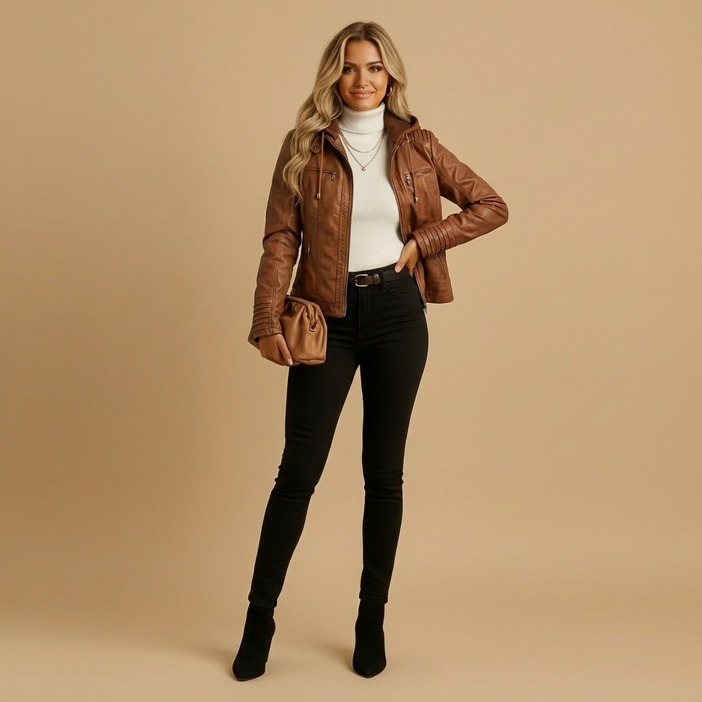 Wetterfeste Damenjacke mit Kapuze – sportlich, feminin & alltagstauglich